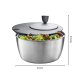 Centrifugadora de Salada Inox - Rotare Inox E Preto - Gefu GEFU GF28180
