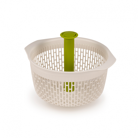 In-sink Salad-spinning Colander - Spindola White And Green - Joseph Joseph JOSEPH JOSEPH JJ20185