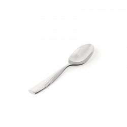 Set of 6 Dessert Spoons - Dressed Silver - Alessi ALESSI ALESMW03/4