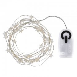 Luces Estrella 40 Microleds Blanco Caliente - Trille - Sirius