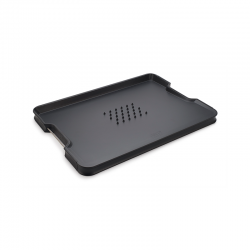 Multi-function Chopping Board Black - Cut&Carve - Joseph Joseph