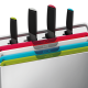 Juego 4 Tablas de Corte y 4 Cuchillos - Folio Icon Plus Multicolorido - Joseph Joseph JOSEPH JOSEPH JJ60227
