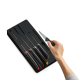 Juego de 5 Cuchillos con Soporte para Cajón - Elevate Negro - Joseph Joseph JOSEPH JOSEPH JJ10545