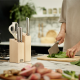 5-piece Knife & Scissor Set with Block - Elevate Beech - Joseph Joseph JOSEPH JOSEPH JJ10577