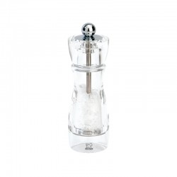 Molinillo de Sal 16cm - Vittel Transparente - Peugeot Saveurs