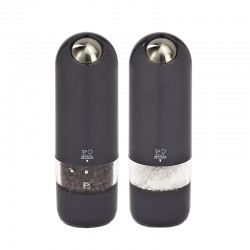 Conjunto de Moinhos Elétricos 17cm - Alaska Duo Cinza - Peugeot Saveurs