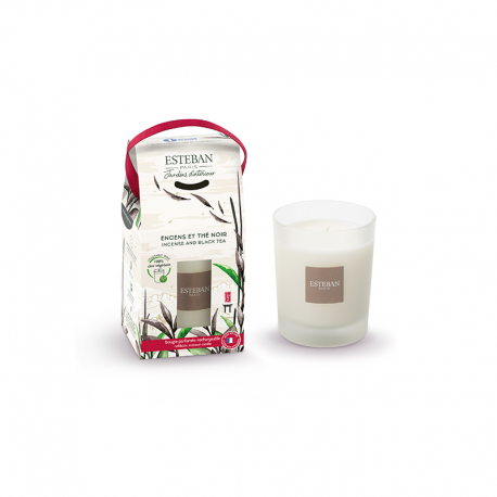 Vela Recarregável 180gr Incenso e Chá Preto - Nature Universe - Esteban Parfums ESTEBAN PARFUMS ESTBET-004