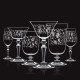 Juego de 6 Copas - Wormwood Astoria Pattern Transparente - Italesse ITALESSE ITL3371P