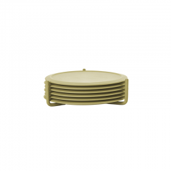 Bases para Copos 6Un Verde - Singles - Zone Denmark