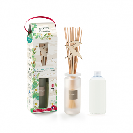 Bouquet e Recarga 100ml Lótus e Amêndoa Doce - Esteban Parfums ESTEBAN PARFUMS ESTBLA-009