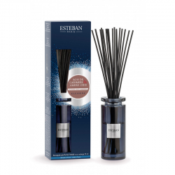 Difusor Stick e Recarga 75ml Caxemira e Âmbar Cinza Azul - Esteban Parfums ESTEBAN PARFUMS ESTEBA-016