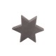 Estrela Decorativa 10cm Cinza - Xmas - Asa Selection ASA SELECTION ASA6110048