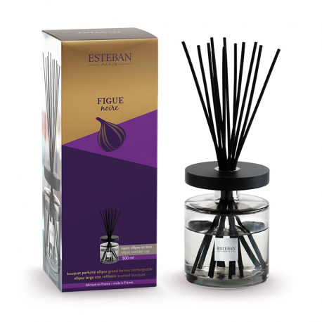 Scented Bouquet Ellipse 500ml - Figue Noire - Esteban Parfums ESTEBAN PARFUMS ESTFIG-058