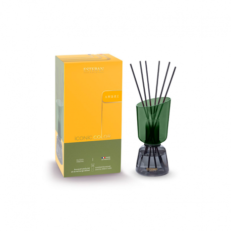 Scented Bouquet and Refill 250ml Ambre - Iconic Color Green - Esteban Parfums ESTEBAN PARFUMS ESTICO-013