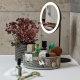 Table Mirror 5x Magnif & Light Black - Zone Denmark ZONE DENMARK BVZN10913