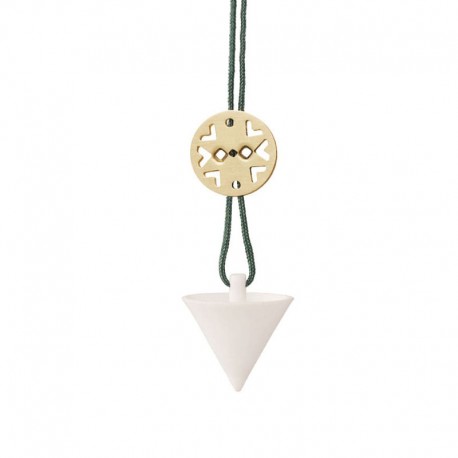 Ornamento Corneta - Nordic Branco E Dourado - Stelton STELTON STT10013