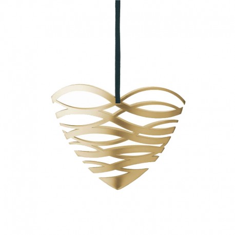 Heart Ornament - Tangle L Messing - Stelton STELTON STT10207