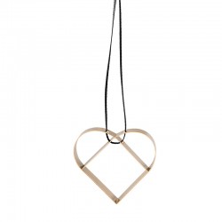 Ornamento Coração Pequeno Dourado - Figura - Stelton STELTON STT10600