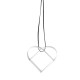 Heart Ornament Small White - Figura - Stelton STELTON STT10600-2