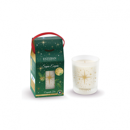 Scented Candle 180gr - Sapin Exquis - Esteban Parfums ESTEBAN PARFUMS ESTELN-144