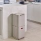 Waste&Recycling Bin 40L Stone - Totem Compact - Joseph Joseph JOSEPH JOSEPH JJ30064