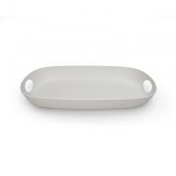 Tray with Integrated Handles White - Pangea - Omada