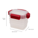 4-Piece Red 1,1L Food Container Set - Nest Lock - Joseph Joseph JOSEPH JOSEPH JJ1000011