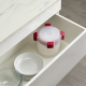 4-Piece Red 1L Round Food Container Set - Nest Lock - Joseph Joseph JOSEPH JOSEPH JJ1000012