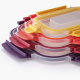 Conjunto 8 Recipientes Diversos - Nest Lock Multicolorido - Joseph Joseph JOSEPH JOSEPH JJ1000013