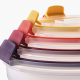 Conjunto 4 Recipientes Redondos Diversos - Nest Lock Multicolorido - Joseph Joseph JOSEPH JOSEPH JJ1000015