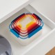 Set de 5 Contenedores para Alimentos - Nest Lock Multicolorido - Joseph Joseph JOSEPH JOSEPH JJ81081