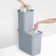 Recycling Collector & Caddy Set 46L - GoRecycle Light Blue - Joseph Joseph JOSEPH JOSEPH JJ30112