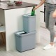 Conjunto de 2 Recipientes para Reciclagem 46L - GoRecycle Azul Claro - Joseph Joseph JOSEPH JOSEPH JJ30112