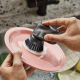 Soap Dispensing Washing Up Brush with Stand - Sinktech Clear - Joseph Joseph JOSEPH JOSEPH JJ6500015