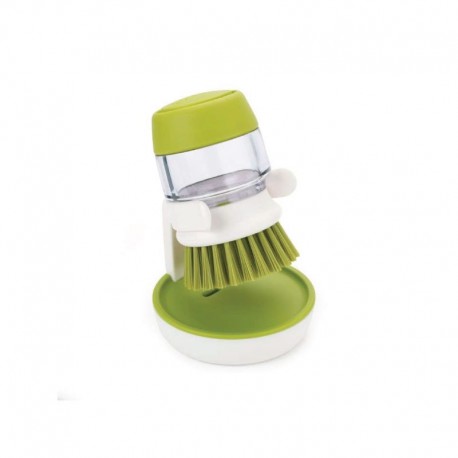 Escova Com Distribuidor - Palm Scrub Branco E Verde - Joseph Joseph JOSEPH JOSEPH JJ85004