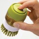 Escova Com Distribuidor - Palm Scrub Branco E Verde - Joseph Joseph JOSEPH JOSEPH JJ85004