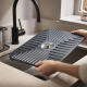 Alfombrilla Grande Fregadero con Tapón de Drena - SinkShield Gris - Joseph Joseph JOSEPH JOSEPH JJ851701