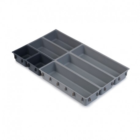 Juego Organizador de Cajón 7 Piezas - Blox Gris - Joseph Joseph JOSEPH JOSEPH JJ85199