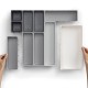 Juego Organizador de Cajón 10 Piezas - Blox Gris - Joseph Joseph JOSEPH JOSEPH JJ85200