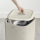 60L Ecru Laundry Basket - Tota One - Joseph Joseph JOSEPH JOSEPH JJ5000004