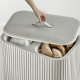 90L Ecru Laundry Basket - Tota Luxe - Joseph Joseph JOSEPH JOSEPH JJ5000006