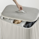 Cesto para Roupa Suja Tripartido 90L Ecru - Tota Luxe - Joseph Joseph JOSEPH JOSEPH JJ5000008