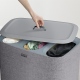 Cesto para Roupa Tripartido 90L Cinza - Tota Trio - Joseph Joseph JOSEPH JOSEPH JJ50024