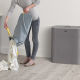 90L Laundry Separation Basket Grey - Tota Trio - Joseph Joseph JOSEPH JOSEPH JJ50024
