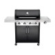 Barbecue a Gás - Professional 4400B Preto E Cinza - Charbroil CHARBROIL CB140737
