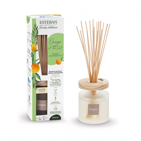 Difusor en Stick Ellipse 200ml - Naranja y Té Verde - Esteban Parfums ESTEBAN PARFUMS ESTBOT-015