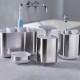 Large Steel Toothbrush Holder - Easystore - Joseph Joseph JOSEPH JOSEPH JJ70531