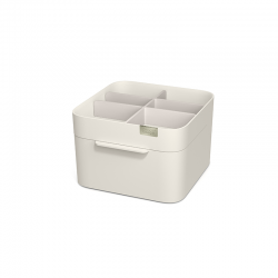 Cosmetic Organiser with Drawer - Viva Cream - Joseph Joseph