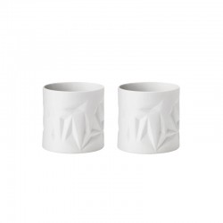 Tealight Holder (X2) - Stella White - Stelton STELTON STT662
