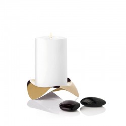 Porta-Velas Dourado Ø12Cm - Papilio Uno - Stelton STELTON STTX-39-3